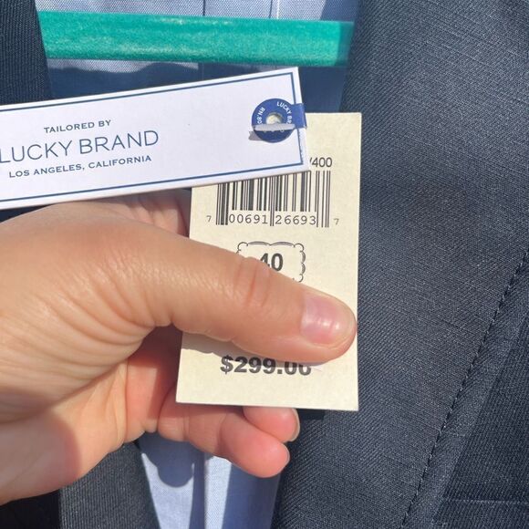 Lucky Brand Linen Suit Jacket NWT - Picture 7 of 14